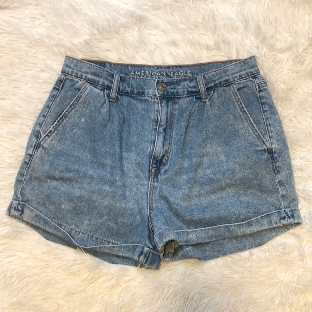 American Eagle Denim Mom shorts